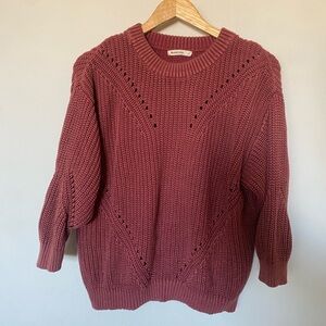 Marine Layer 3/4 Sleeve Sweater - Size L